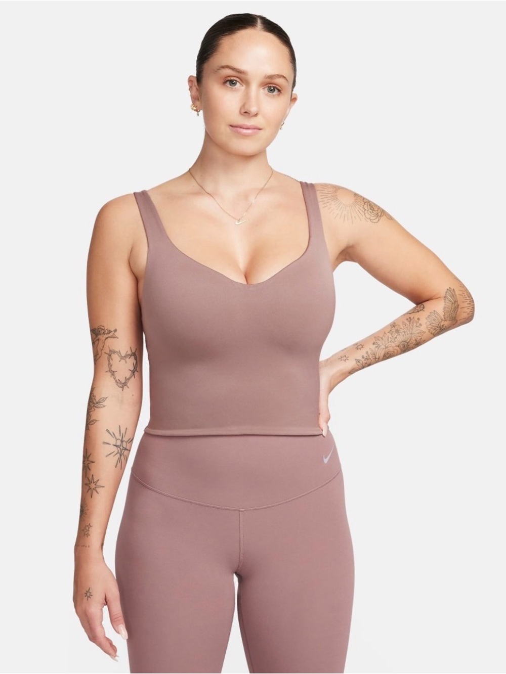 Nike Alate Tank - Mauve XS